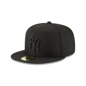 GORRA NEW ERA SNAPBACK FLAT YANKEES NEGRO UNISEX - NEGRO
