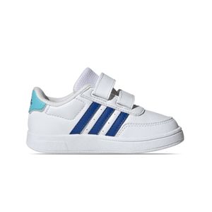 TENIS ADIDAS BREAKNET 2.0 CF I CLOUD WHITE/BLUE/ BLUE UNISEX - BLANCO