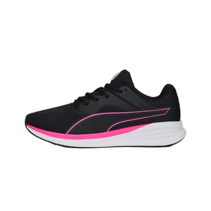 TENIS PUMA TRANSPORT BLACK/RAVISH/WHITE DAMA - NEGRO