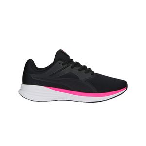 TENIS PUMA TRANSPORT BLACK/RAVISH/WHITE DAMA - NEGRO