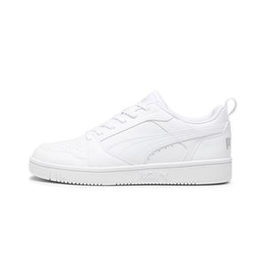 TENIS REBOUND PUMA PUMA WHITE-COOL LIGHT GRAY UNISEX - BLANCO