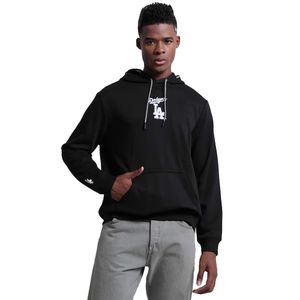 SUDADERA LA DODGERS NEGRO CABALLERO - NEGRO
