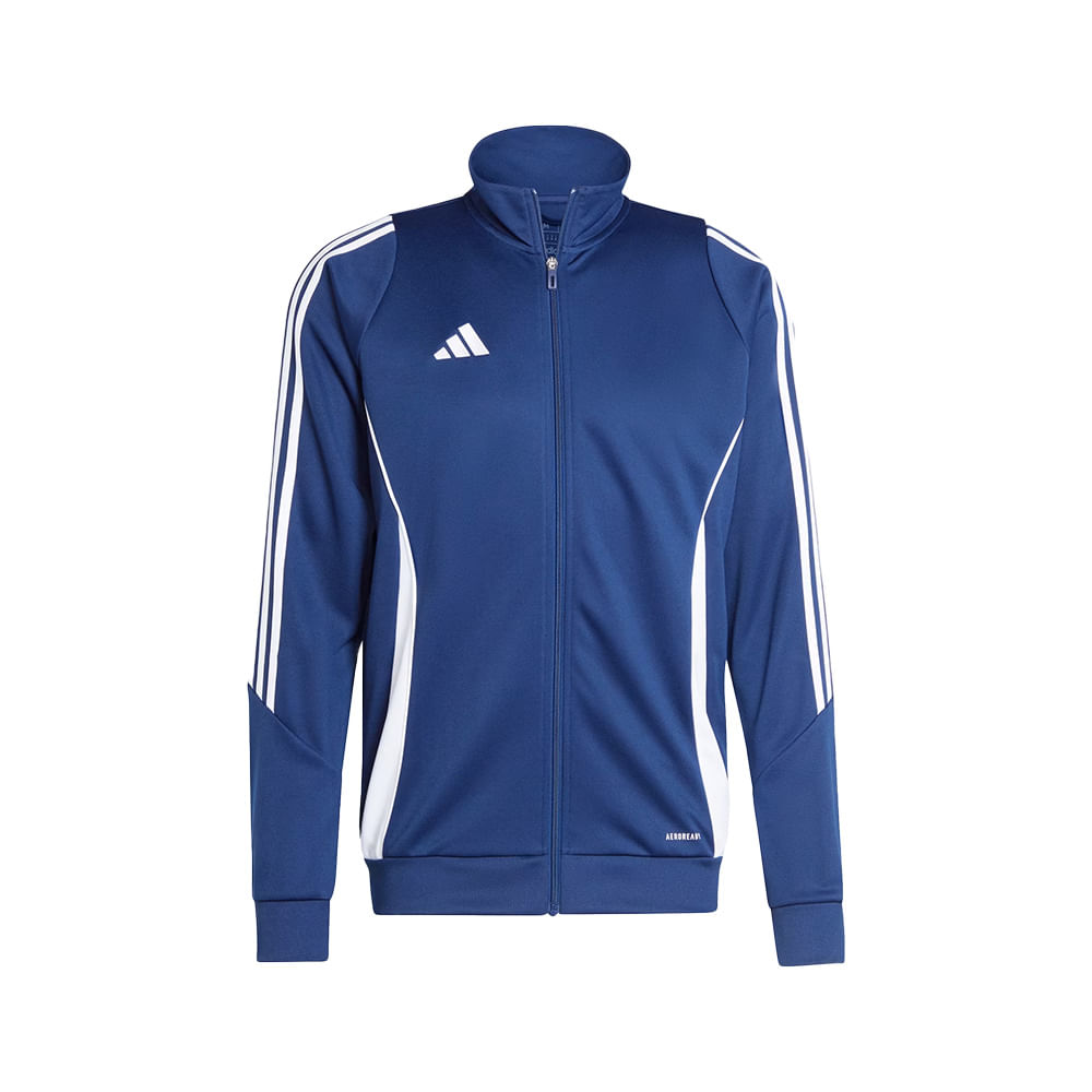 CHAMARRA ADIDAS NAVY BLUE WHITE CABALLERO AZUL