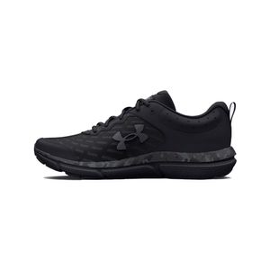 TENIS UNDER ARMOUR CHARGED ASSERT 10  BLACK / BLACK / PITCH GRAY CABALLERO - NEGRO