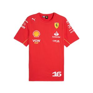 PLAYERA CARLOS SAINZ FERRARI ROJO CABALLERO - ROJO