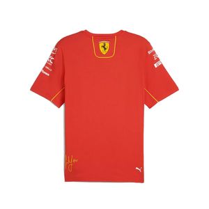 PLAYERA CARLOS SAINZ FERRARI ROJO CABALLERO - ROJO