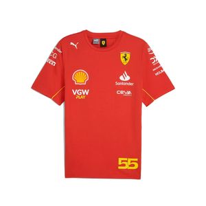 PLAYERA CARLOS SAINZ FERRARI ROJO CABALLERO - ROJO
