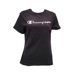 PLAYERA CHAMPION NEGRO PARA DAMA - NEGRO