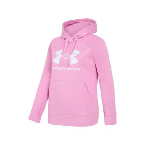 SUDADERA UNDER ARMOUR STELLAR PINK/WHITE DAMA - ROSA