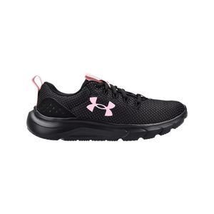 TENIS UNDER ARMOUR PHADE RN 2 BLACK/BLACK/PRIME PINK DAMA - NEGRO