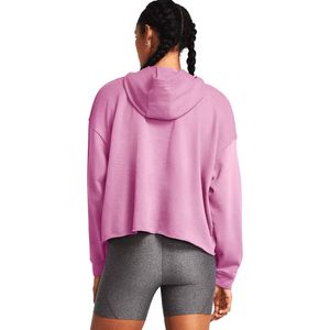 SUDADERA UNDER ARMOUR PINK/WHITE DAMA - ROSA