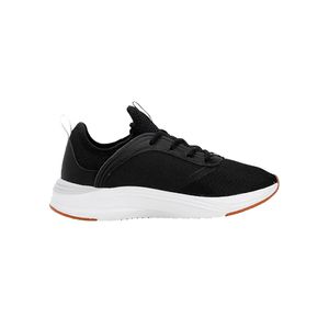 TENIS PUMA SOFTRIDE SOPHIA BLACK/ WHITE/ NEON GUM UNISEX - negro