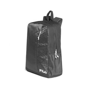 MOCHILA FILA NEGRO LOGO BLANCO CABALLERO - NEGRO