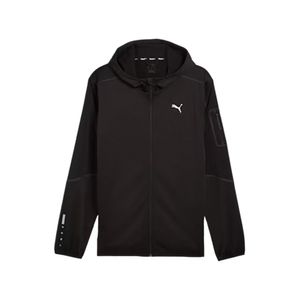 SUDADERA PUMA HOODIE  PUMA BLACK NEGRO CABALLERO - NEGRO