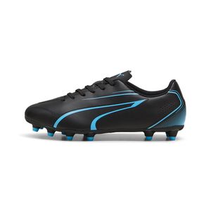 TENIS PUMA VITORIA PUMA BLACK-LUMINOUS BLUE CABALLERO - NEGRO