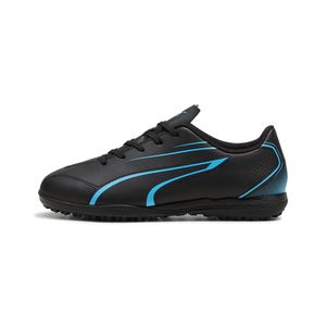 TENIS PUMA VITORIA T FPUMA BLACK-LUMINOUS BLUE NINOS JR - NEGRO