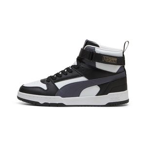 TENIS PUMA RBD GAME PUMA BLACK-GALACTIC GRAY-SILVER MIST CABALLERO - NEGRO