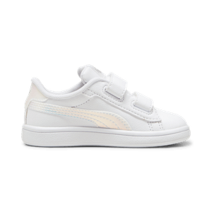 TENIS PUMA PUMA SMASH 3.0 HOLO 2.0 V INF PUMA WHITE-MAUVE MIST-PUMA SILVER NINOS - BLANCO