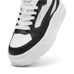 TENIS PUMA KARMEN II IDOL PUMA WHITE-PUMA BLACK-PUMA SILVER DAMA - NEGRO
