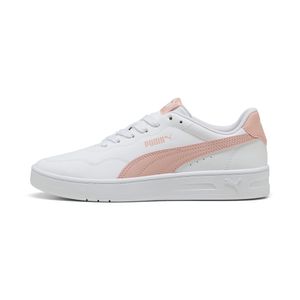 TENIS PUMA COURT LALLY PUMA WHITE-PUMA BLACK NINOS - BLANCO