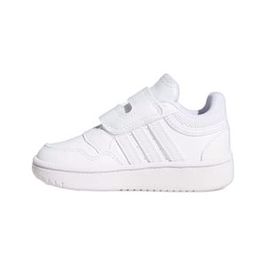 TENIS ADIDAS HOOPS 3.0 CF I FTWR WHITE/FTWR WHITE/FTWR WHITE NIÑOS - BLANCO