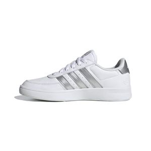 TENIS ADIDAS BREAKNET 2.0 FTWR WHITE/SILVER MET./FTWR WHITE DAMA - BLANCO