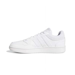 TENIS ADIDAS HOOPS 3.0 K FTWR WHITE/FTWR WHITE/FTWR WHITE UNISEX - BLANCO