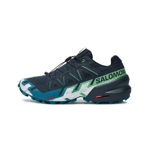 TENIS SALOMON SPEEDCROSS 6 AZUL/MULTICOLOR CABALLERO - AZUL/MULTICOLOR