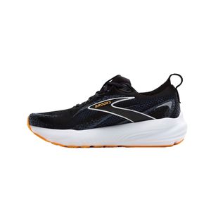 TENIS BROOKS GLYCERIN 22 BLACK/COBALT/NEO YELLOW CABALLERO - NEGRO