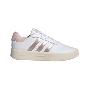 TENIS ADIDAS BREAKNET 2.0 CLOUD WHITE/ SANDY PINK MET/ CHALK WHITE DAMA