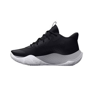 TENIS UNDER ARMOUR UA JET  BLACK / JET GRAY / WHITE CABALLERO - NEGRO