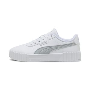 TENIS PUMA CARINA PUMA WHITE-PUMA SILVER DAMA - BLANCO