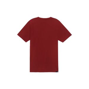 PLAYERA PUMA SUEDE TEE NEGRO CABALLERO - ROJO