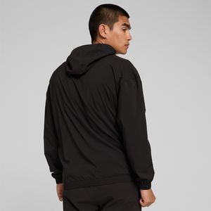 SUDADERA PUMA ALWAYS ON WOVEN FULL ZIP JACKET NEGRO CABALLERO - NEGRO