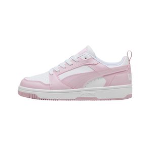 TENIS PUMA REBOUND PUMA WHITE-NEW NAVY CABALLERO - ROSA