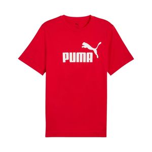 PLAYERA PUMA ESS NO. 1 LOGO TEE FOR ALL TIME RED CABALLERO - ROJO