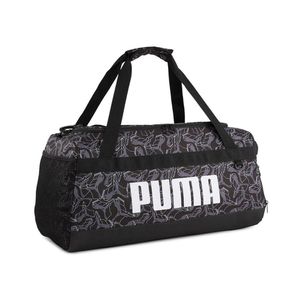 MALETA PUMA PUMA CHALLENGER AOP MEDIUM SPORTS BAG PUMA BLACK-LOGO LAB AOP UNISEX - NEGRO