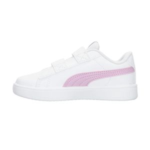 TENIS PUMA RICKIE CLASSIC V PS WHITE PINK NINOS - BLANCO