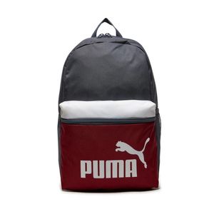 MOCHILA PUMA GALACTIC GRAY-INTENSE RED-PUMA WHITE-INTENSE RED CABALLERO - GRIS