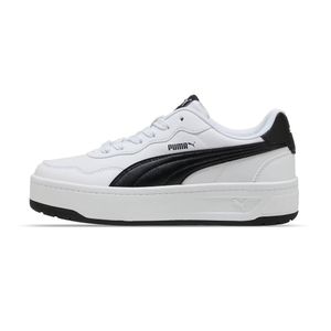 TENIS PUMA COURT LALLY SKYE PUMA WHITE-PUMA BLACK DAMA - BLANCO