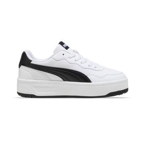 TENIS PUMA COURT LALLY SKYE PUMA WHITE-PUMA BLACK DAMA - BLANCO