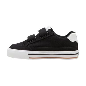 TENIS PUMA COURT CLASSIC VULC FS V INF PUMA BLACK-PUMA WHITE NINOS - NEGRO