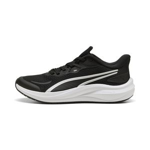 TENIS PUMA SKYROCKET  BLACK- WHITE- SILVER NINOS - NEGRO