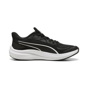 TENIS PUMA SKYROCKET  BLACK- WHITE- SILVER NINOS - NEGRO
