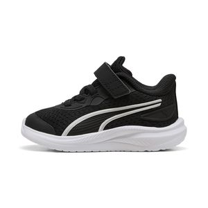 TENIS PUMA SKYROCKET  BLACK- WHITE- SILVER UNISEX - NEGRO