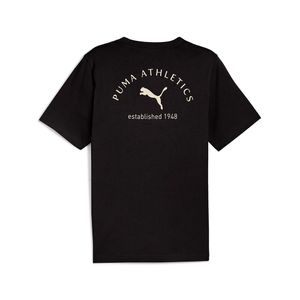PLAYERA PUMA SS TEE  BLACK CABALLERO - NEGRO